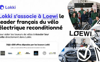 Loewi x Lokki, revendez votre flotte de vélos électriques sur votre plateforme Lokki ! - LOEWI