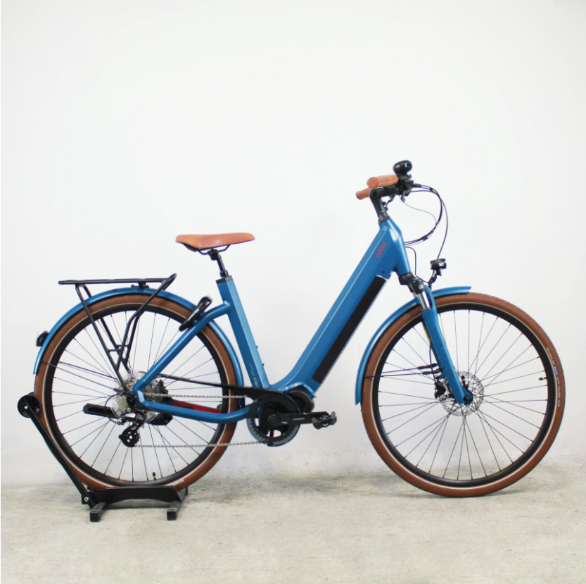 Vélo électrique O2 Feel ISwan City Up 5.1 bleu