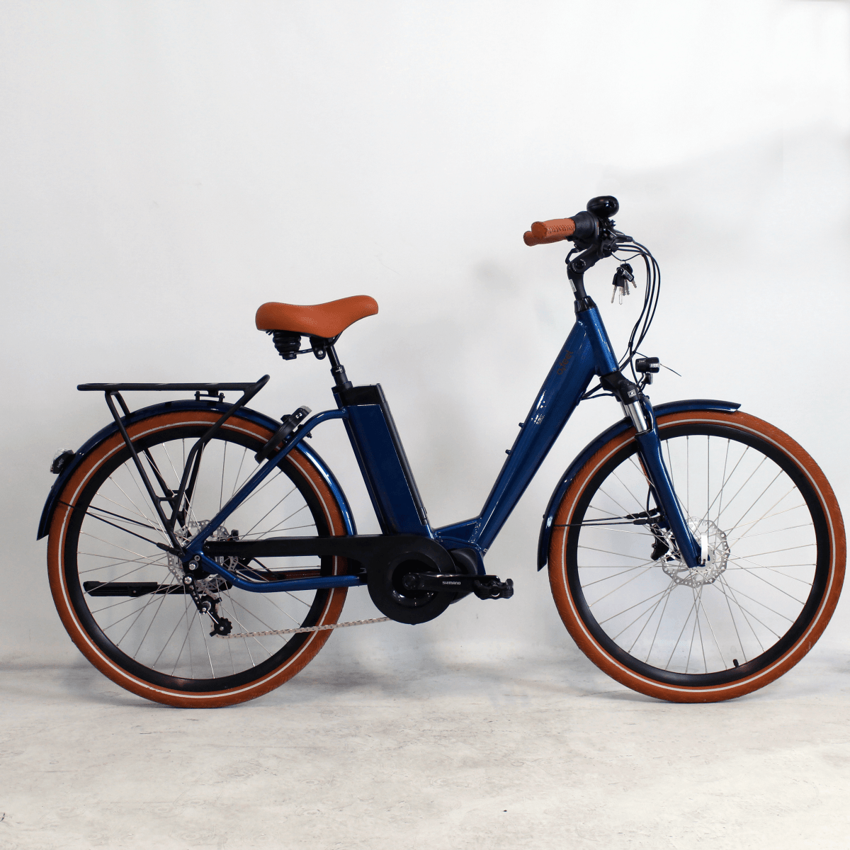 Vélo électrique O2 Feel Ivog city up 5.1 bleu