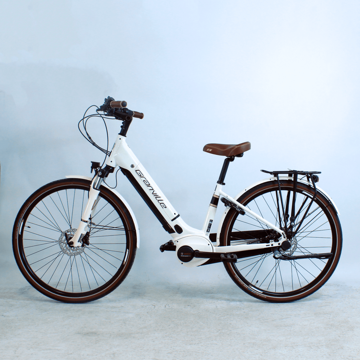 Vélo électrique Granville E-Integrated 20 blanc