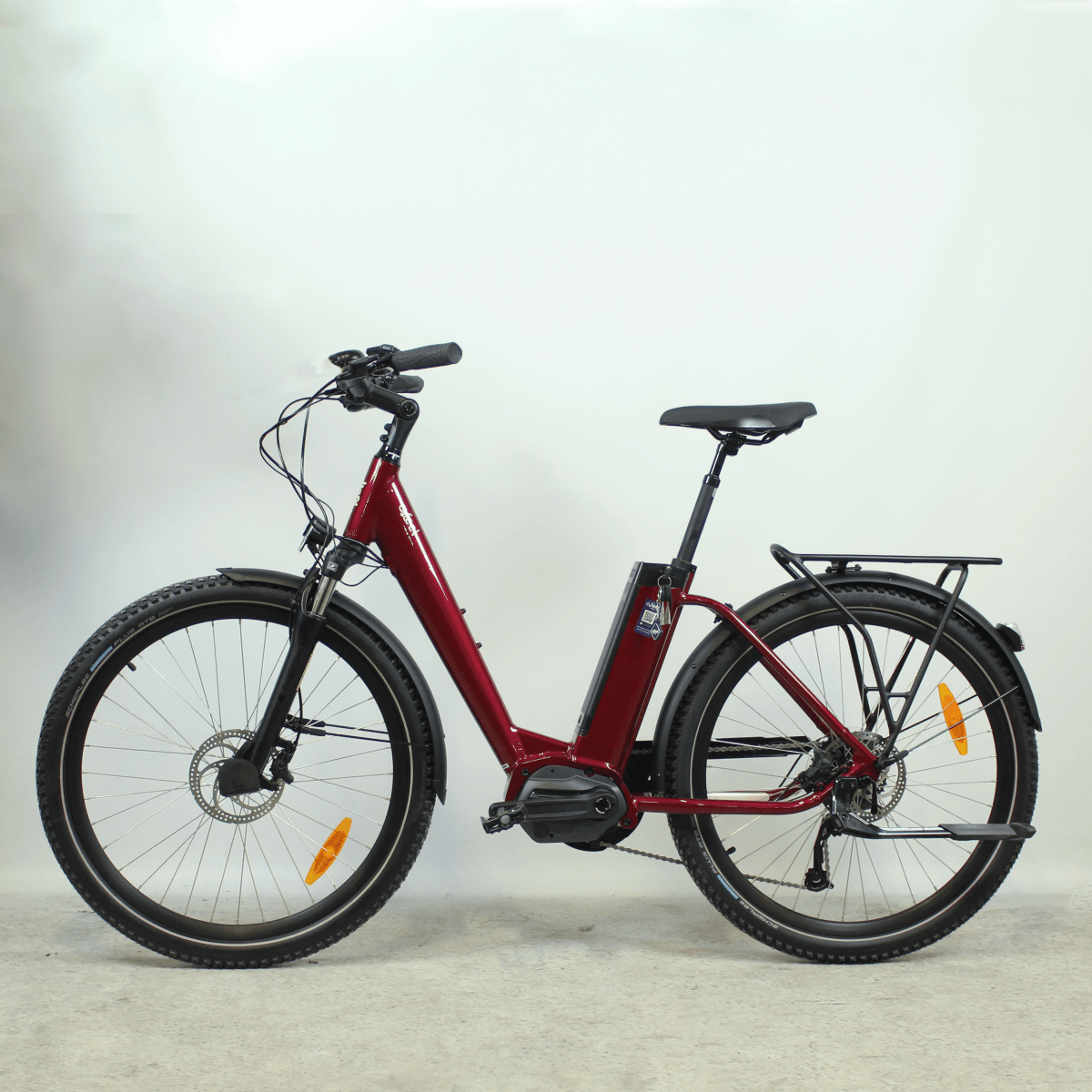 Vélo électrique O2 Feel Ivog Explorer Boost 4.1 rouge