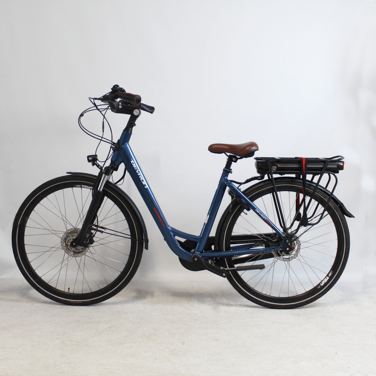 Vélo électrique Devron 28126 bleu