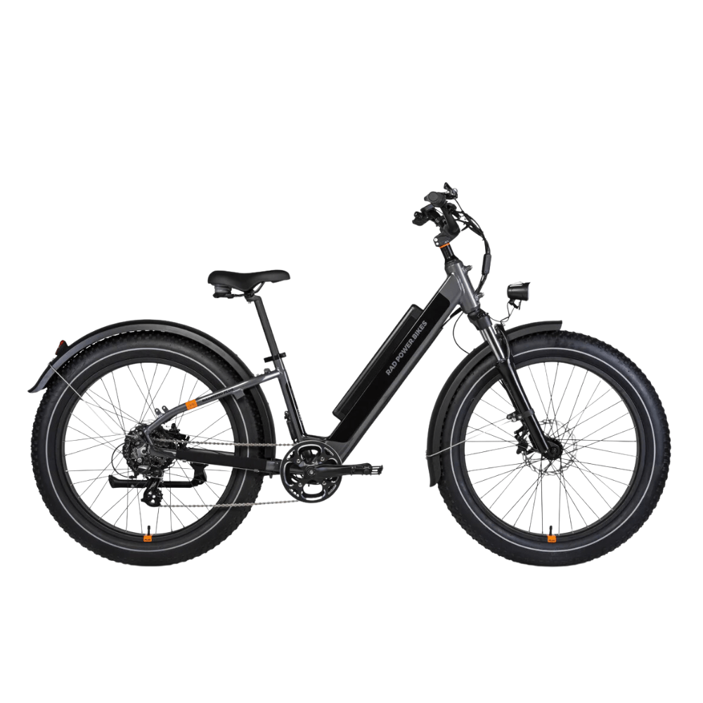 Vélo électrique Rad Power Bikes RadRhino 6 Plus Step-Thru noir
