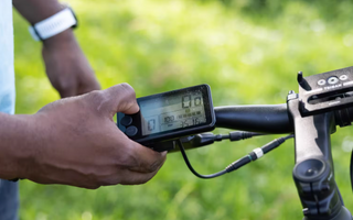 Coupure d'un vélo électrique
