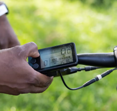 Coupure d'un vélo électrique