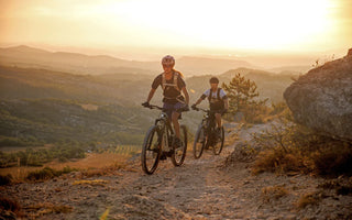 VTT dans les montagnes
