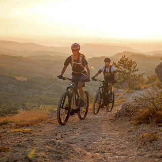 VTT dans les montagnes
