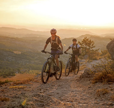 VTT dans les montagnes