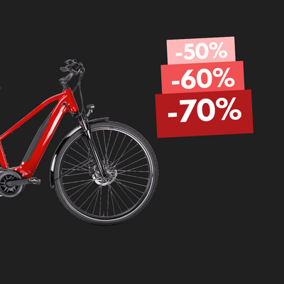 Vélos électriques Black Friday 2025, jusqu'à -70%