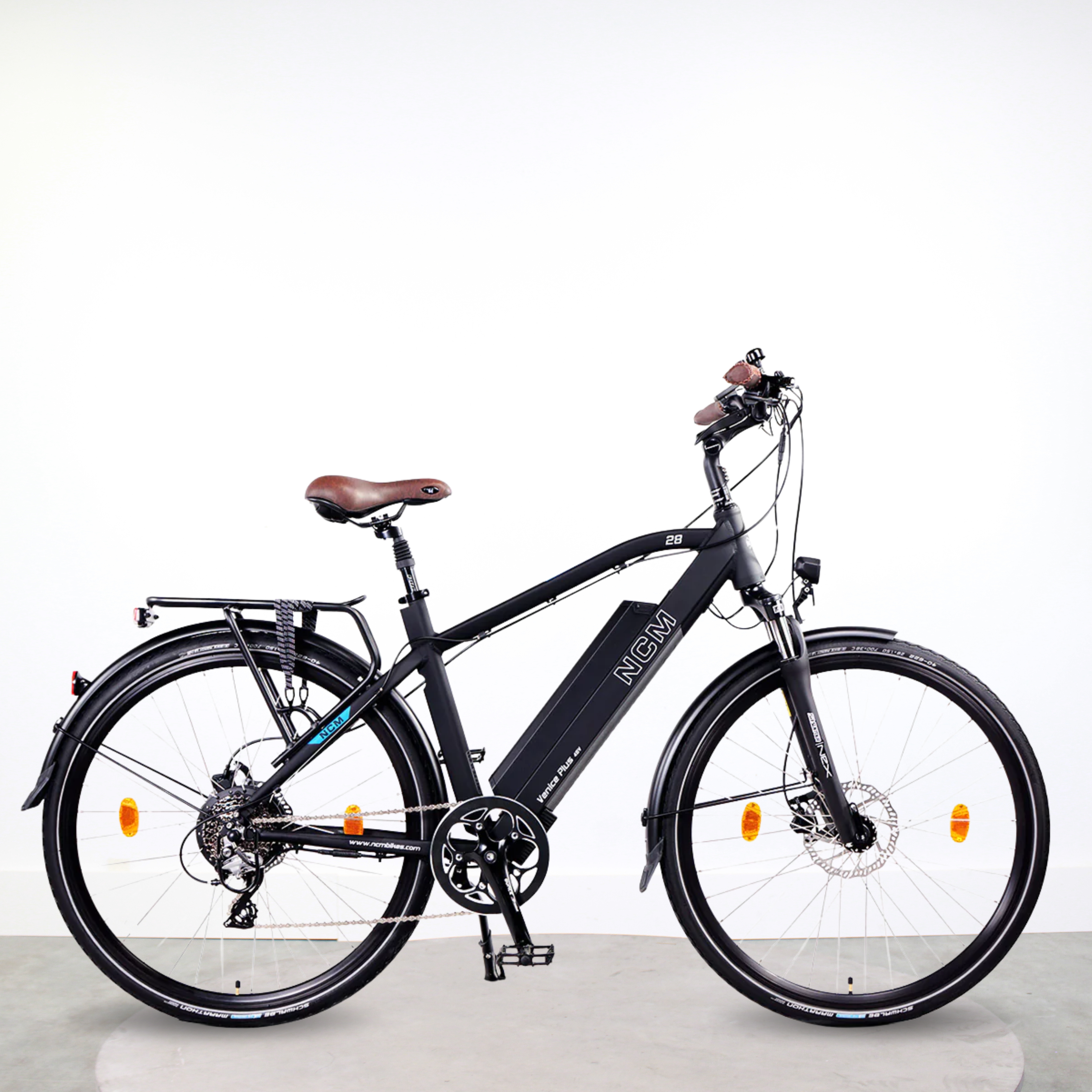 Vélo de ville électrique NCM Venice Plus Noir 28