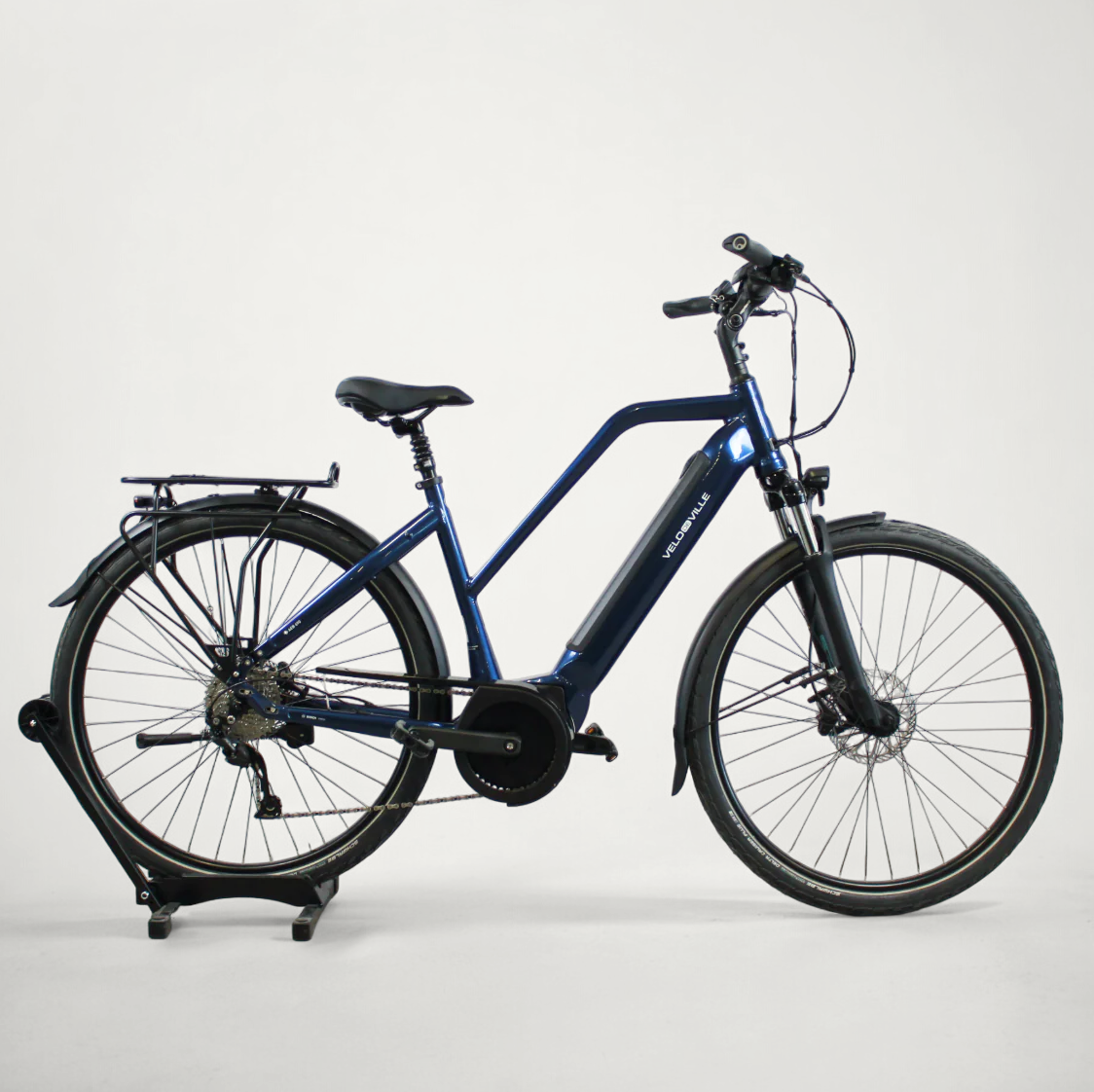 Vélo électrique Vélo de ville AEB 490 bleu