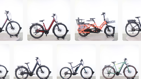 Tous nos vélos électriques reconditionnés en location