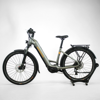 VTC électrique Winora Yucatan X8 Low gris