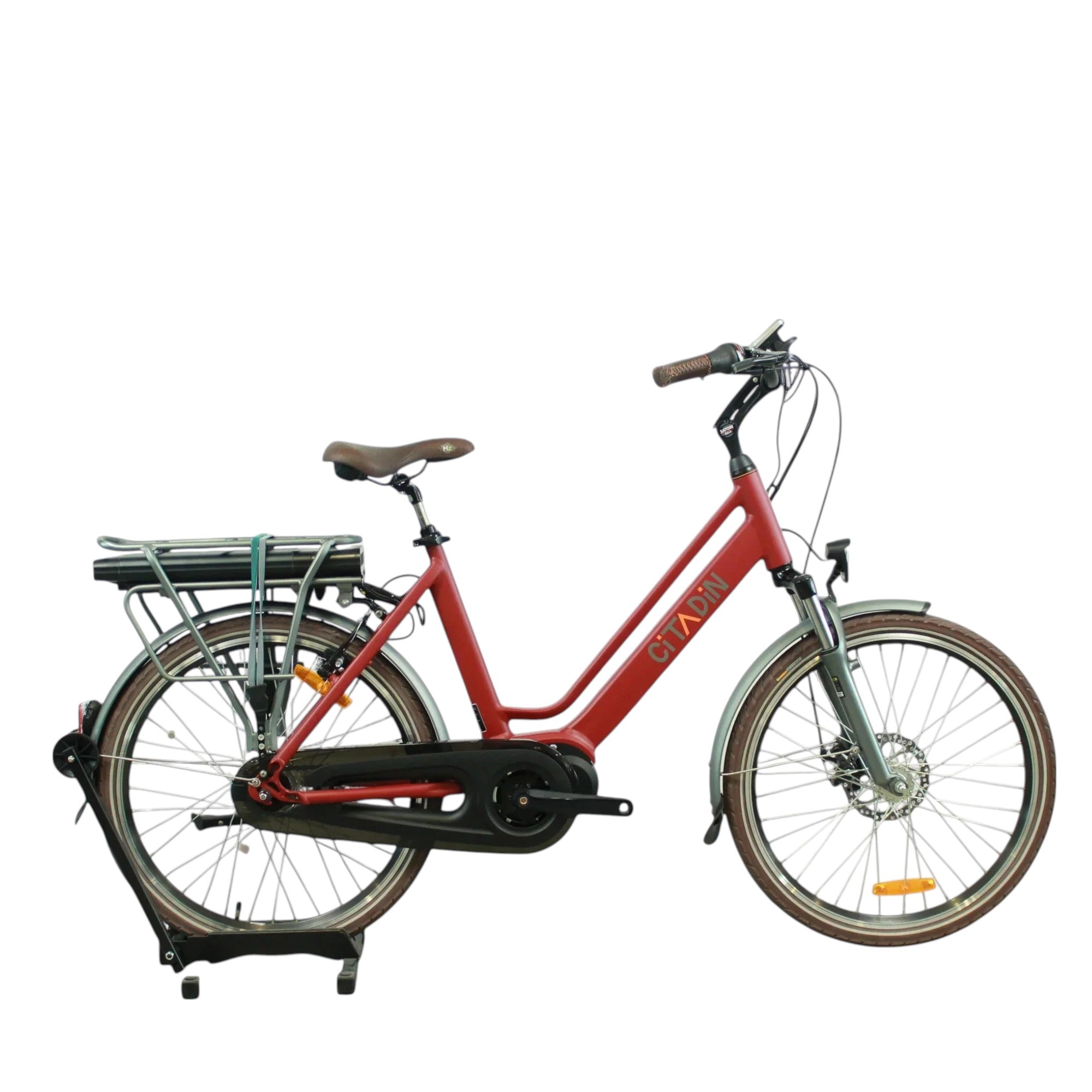 Vélo électrique Virage Citadins rouge