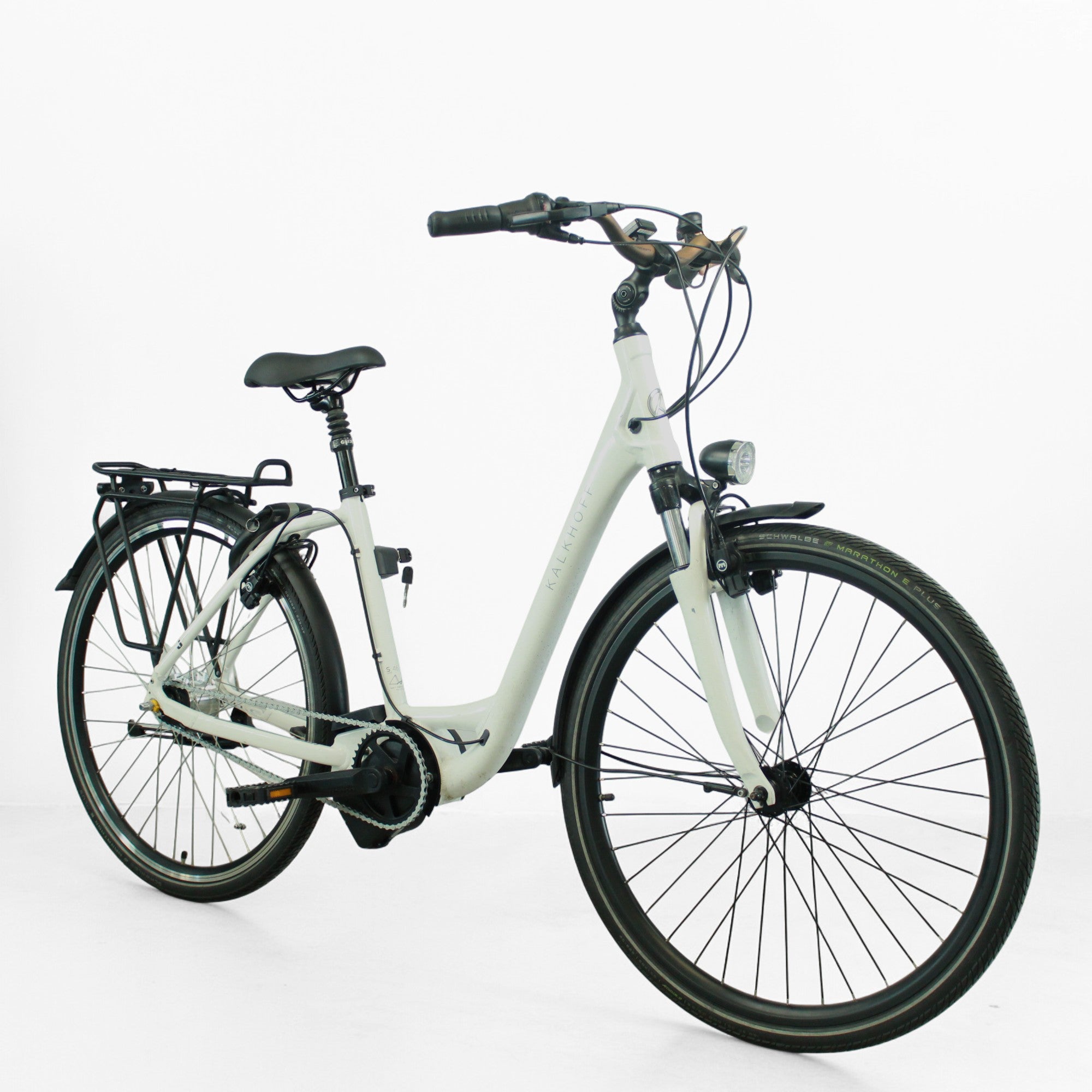Vélo électrique Kalkhoff Jubilee city Blanc