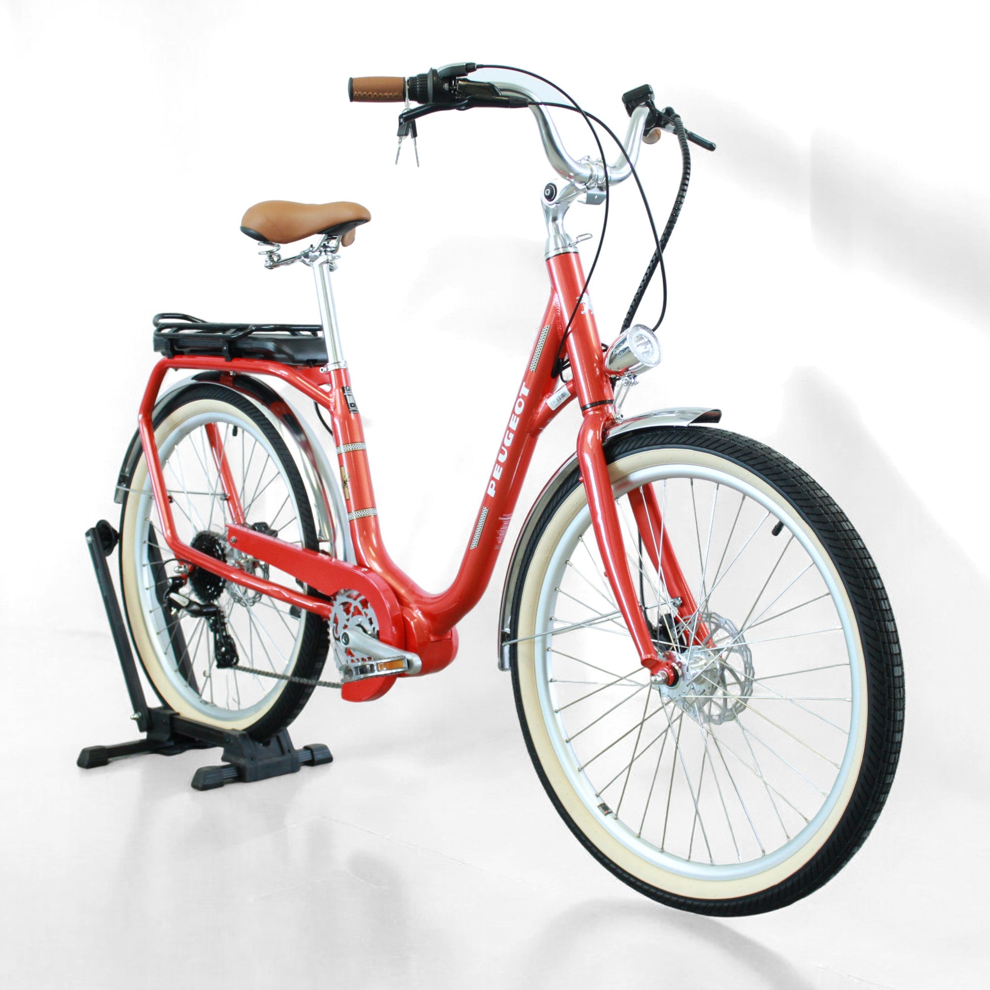 Vélo électrique Peugeot eLC01 eLegend 2023 rouge