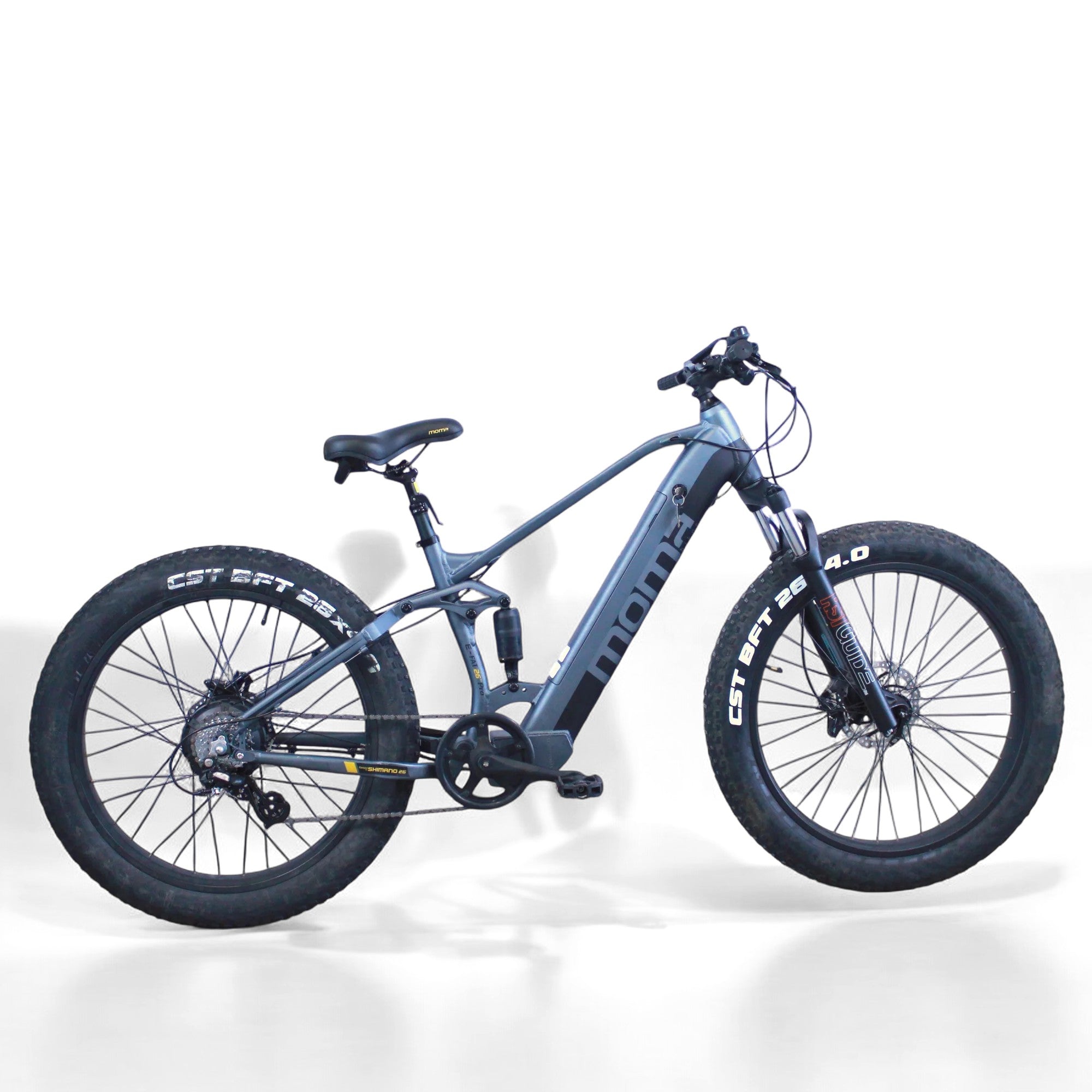 VTT électrique tout suspendu Moma E-Fat 26" Pro