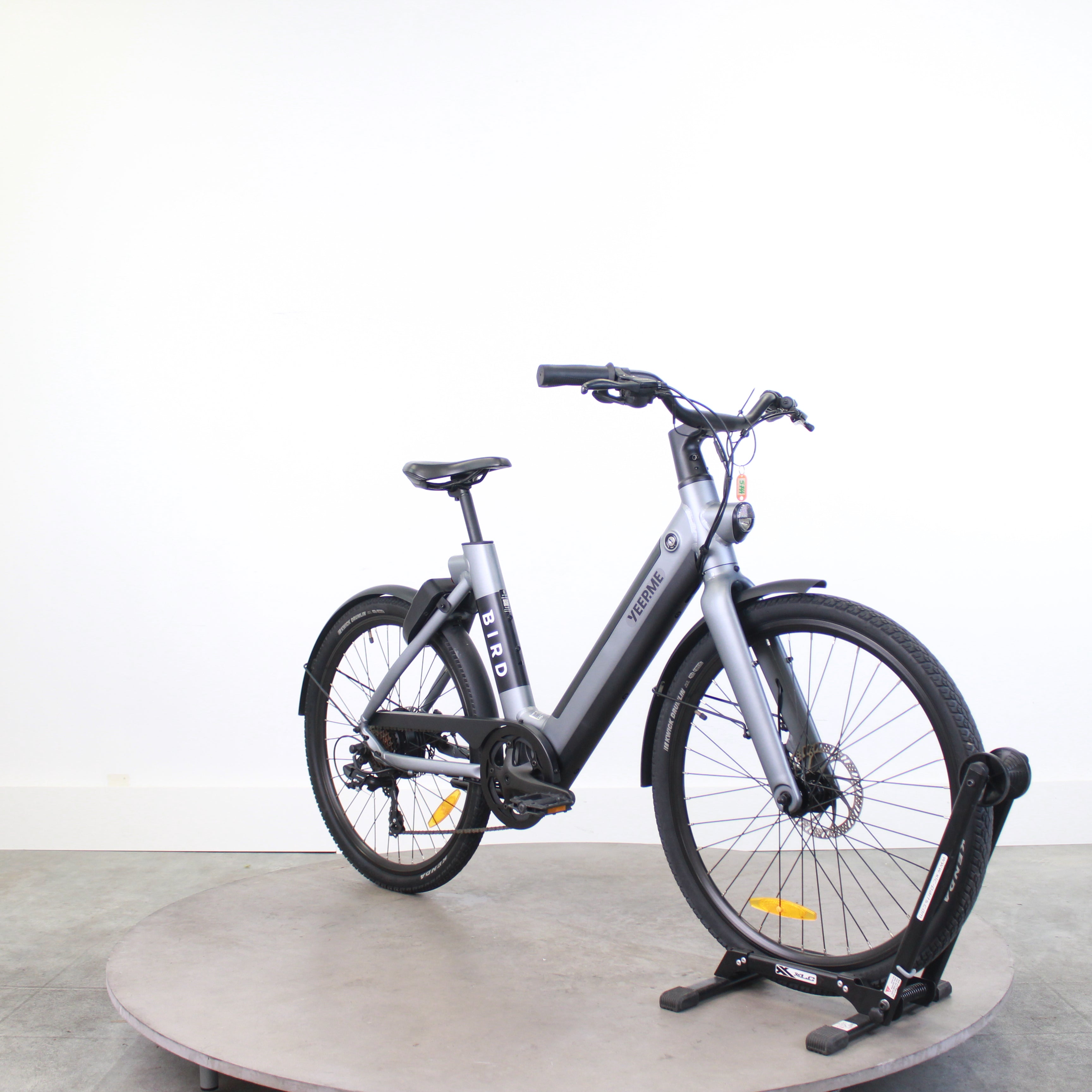 Vélo de ville électrique Yeep Bird Bike V Frame Gray