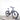 Vélo de ville électrique Yeep Bird Bike V Frame Gray