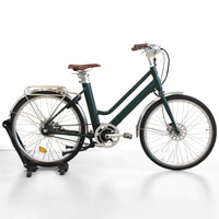Vélo électrique Voltaire Courcelles vert (sans panier)