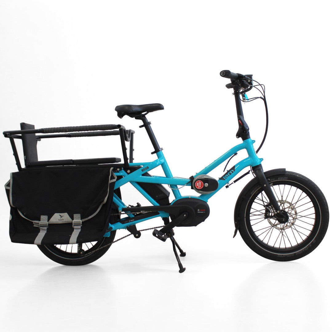 Vélo cargo électrique Tern GSD S10 bleu (400Wh équipé)