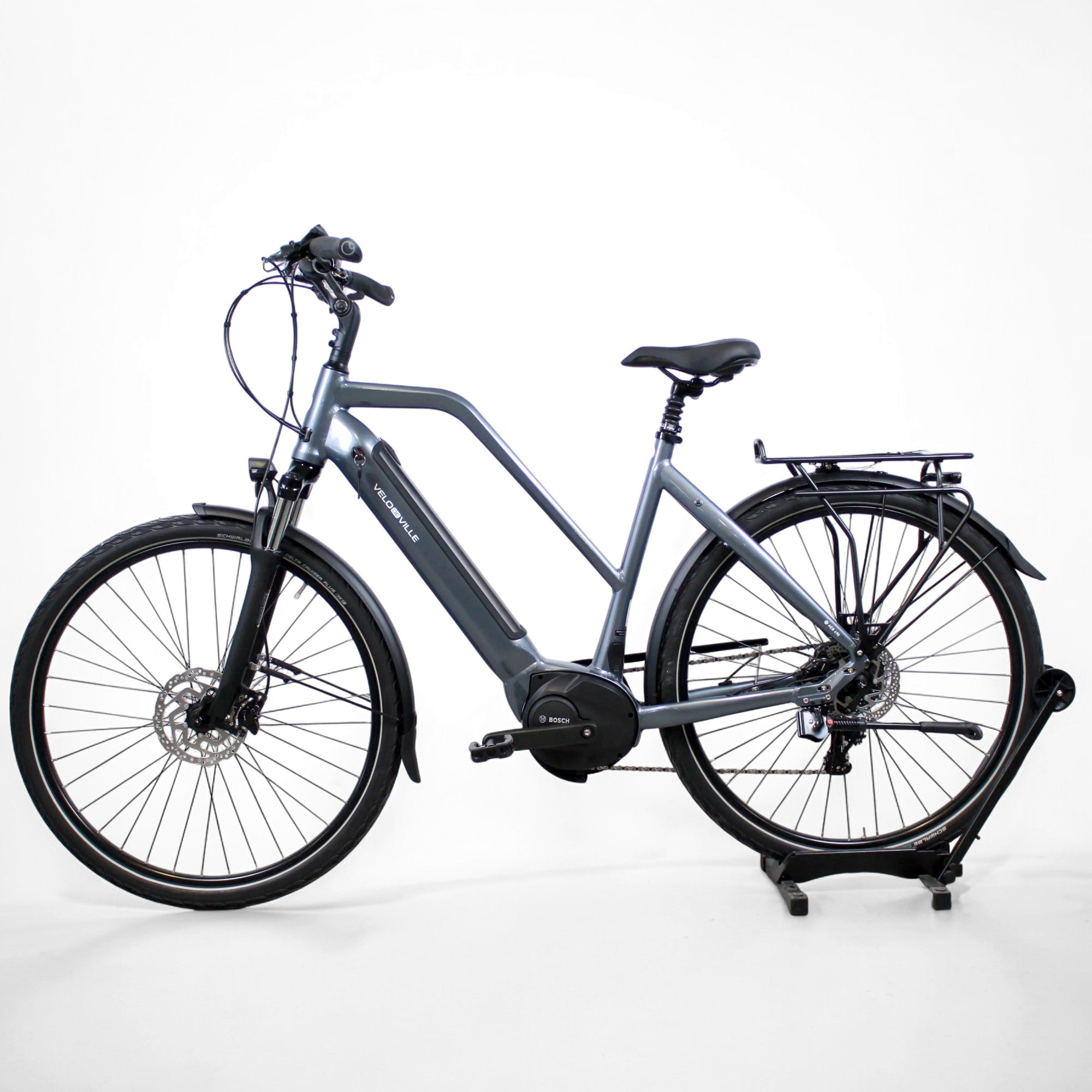 Vélo électrique Vélo de ville AEB 490 gris