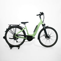 Vélo électrique vélo de ville AEB 800 vert
