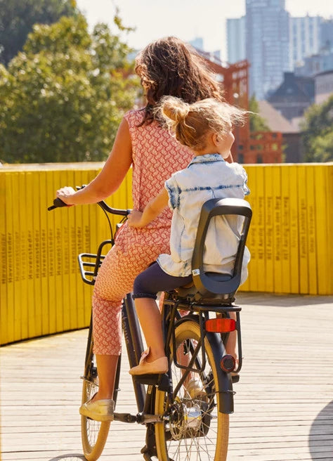 Siège vélo arrière Urban Junior avec plaque - Urban IKI