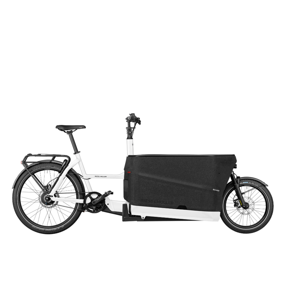 Vélo cargo Packster 70 Vario blanc (1250wh) | LOEWI