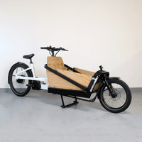 Vélo cargo électrique Bergamont E-Cargoville LJ Expert blanc