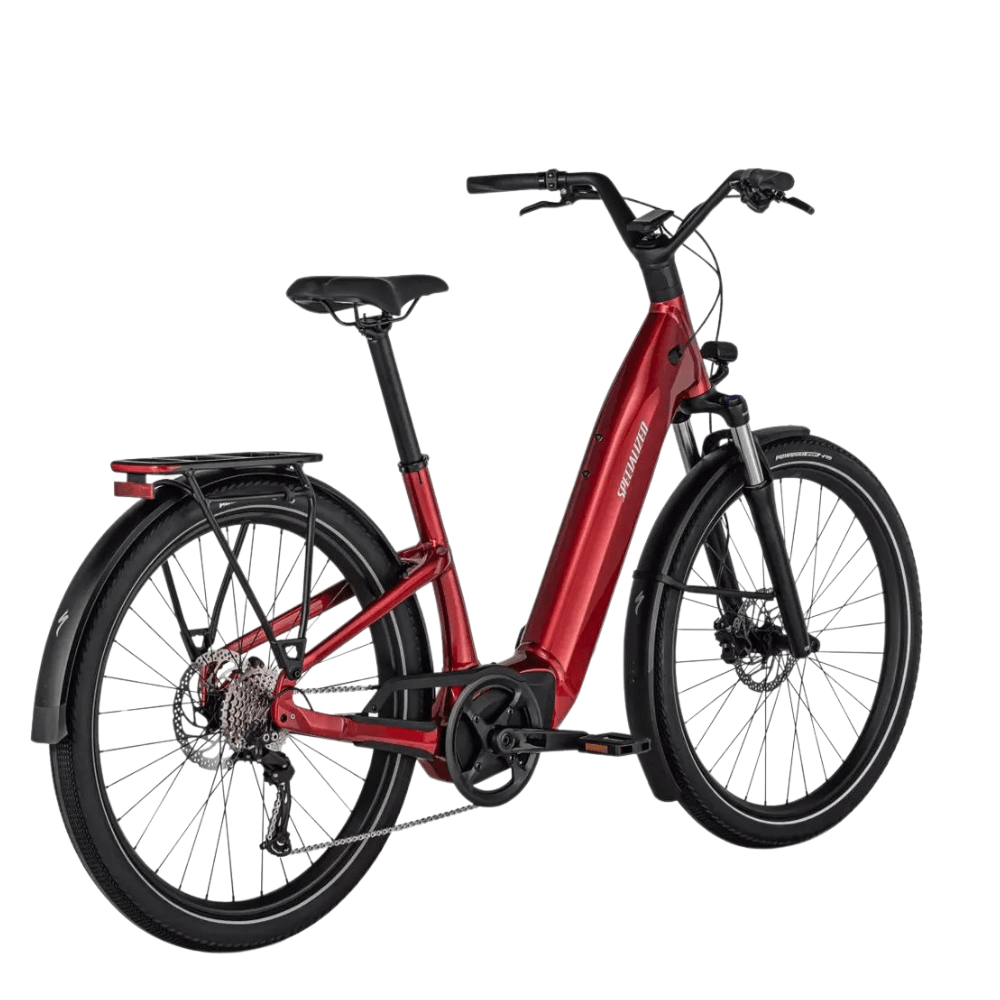 Vélo électrique Como 3.0 rouge (taille M) | LOEWI