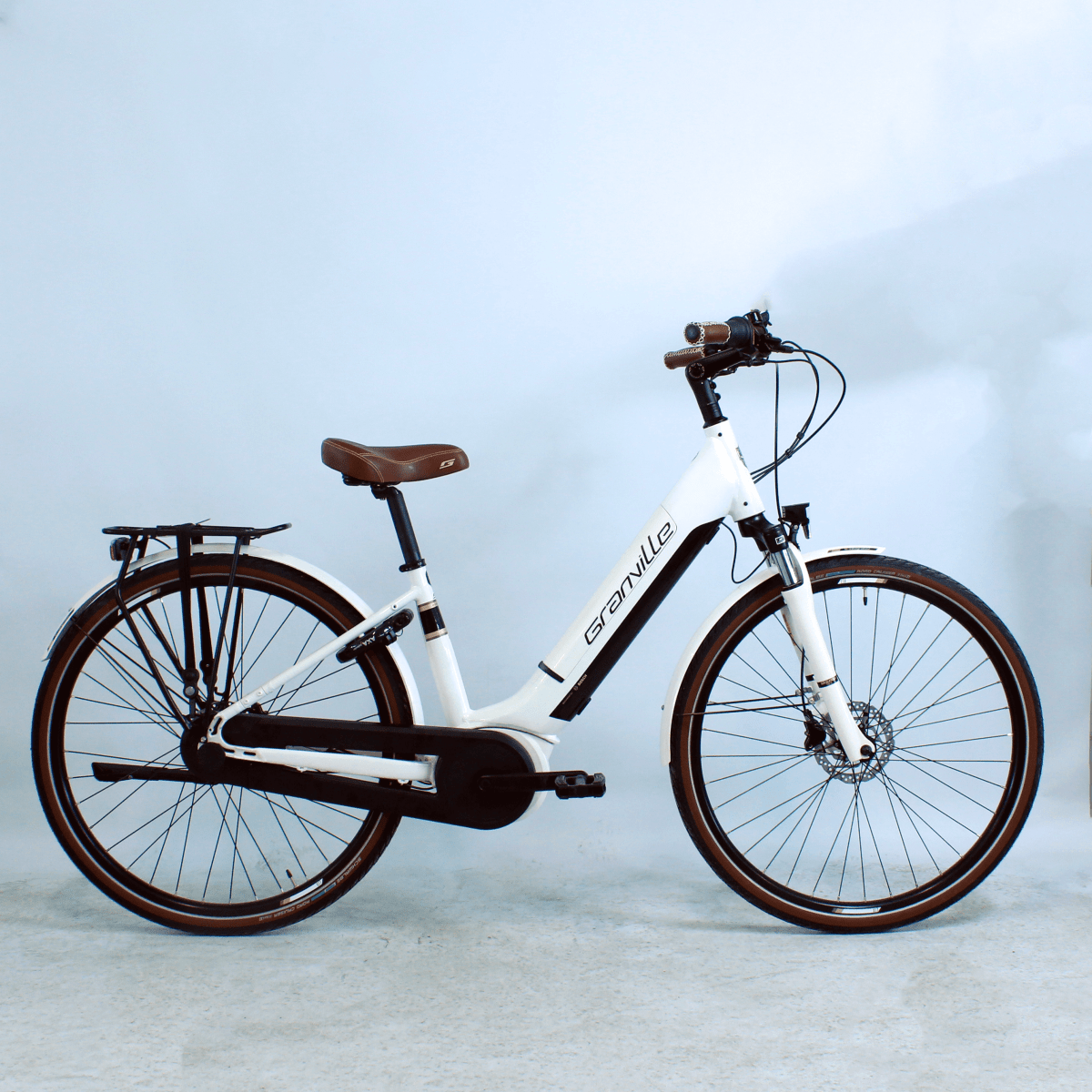 Vélo électrique E-Integrated 20 blanc | LOEWI
