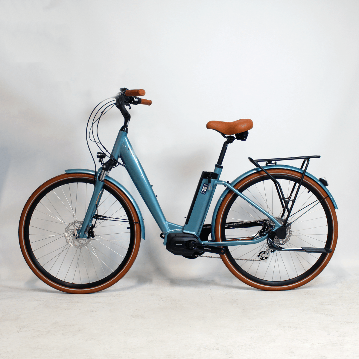 Vélo électrique iVog City Up 4.1 bleu | LOEWI