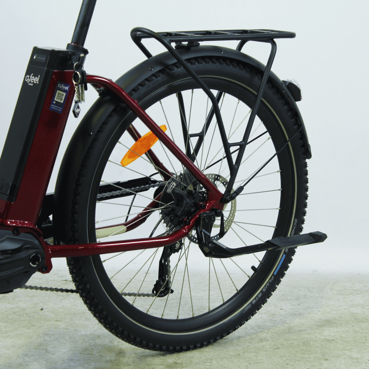 Vélo électrique Ivog Explorer Boost 4.1 rouge | LOEWI