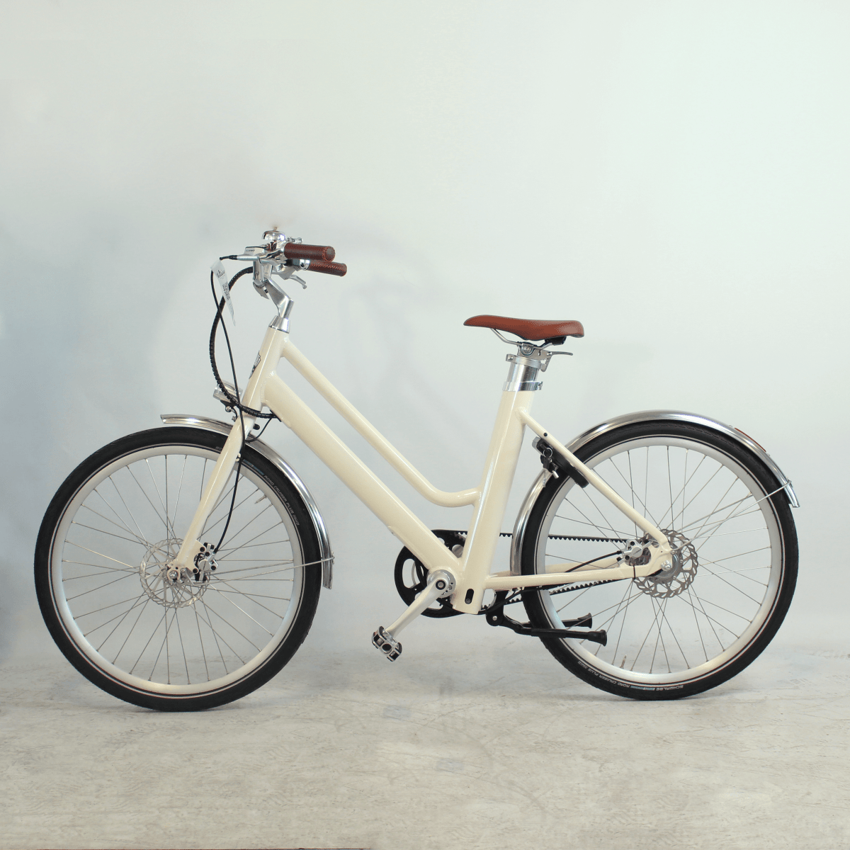 Vélo électrique reconditionné Bellecour crème | LOEWI