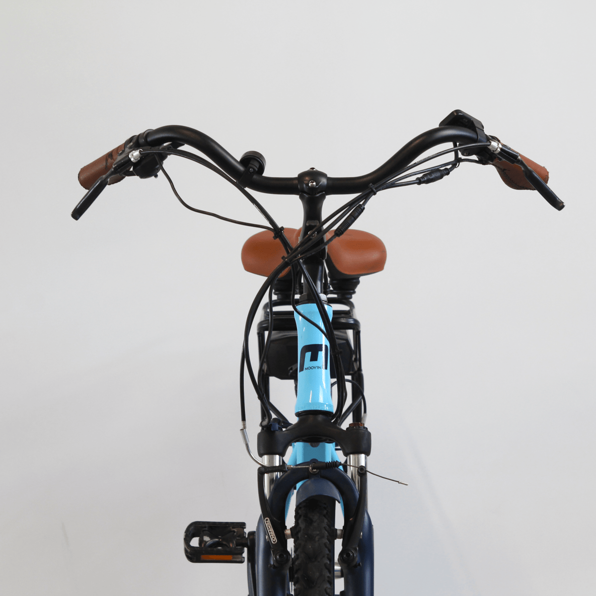 Vélo électrique reconditionné City D8 26" bleu | LOEWI