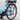 Vélo électrique Moov'In City D8 26" bleu