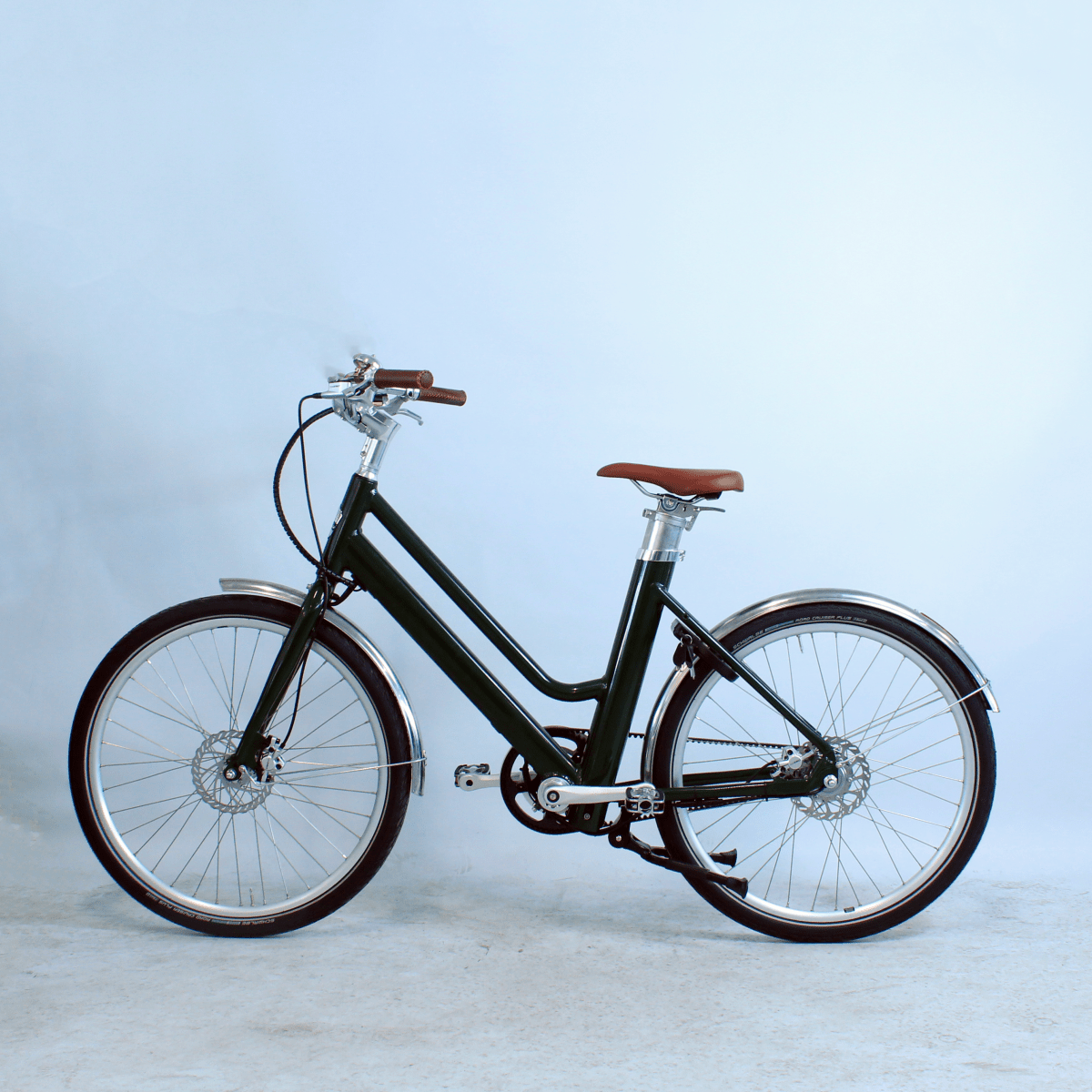 Vélo électrique reconditionné Courcelles vert | LOEWI