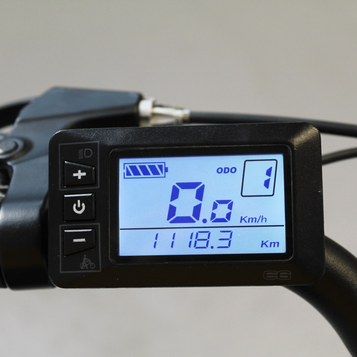 Vélo électrique reconditionné E-Central gris | LOEWI