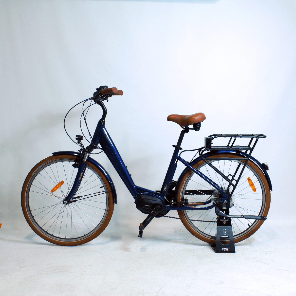 Vélo électrique reconditionné iVog City Up 3.1 bleu | LOEWI