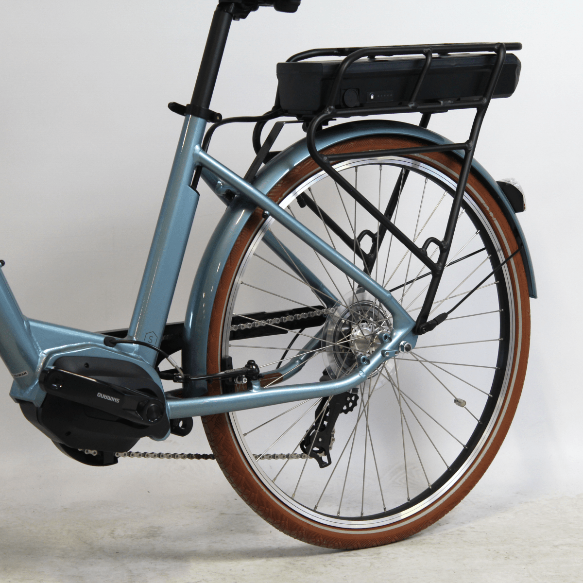 Vélo électrique reconditionné iVog City Up 3.1 gris | LOEWI