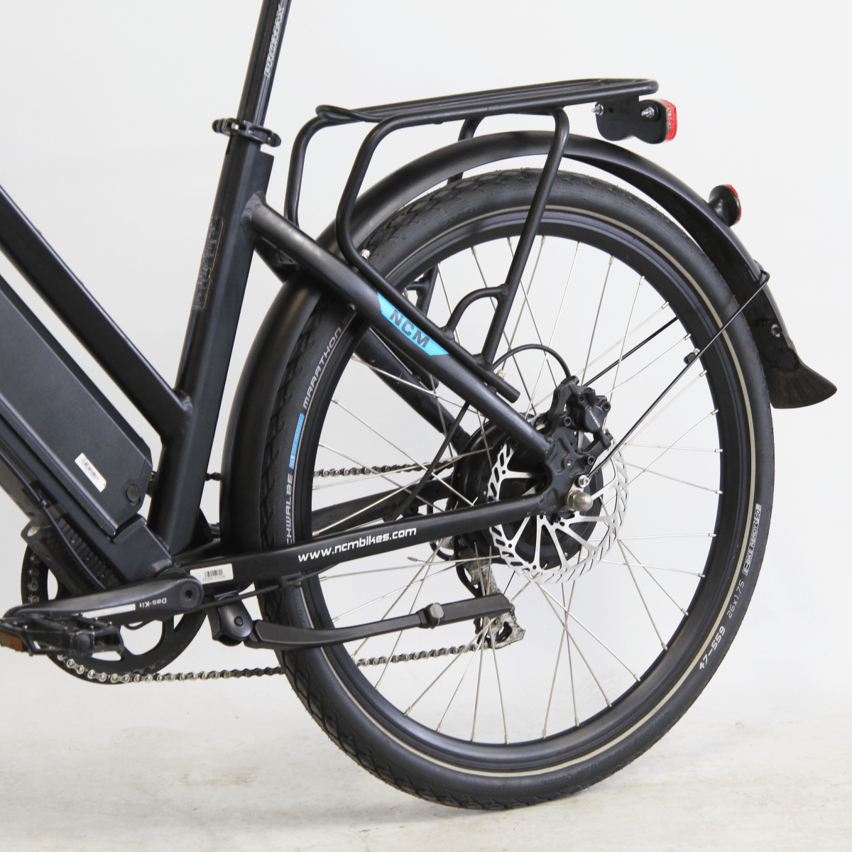 Vélo électrique reconditionné Milano Black Plus noir | LOEWI