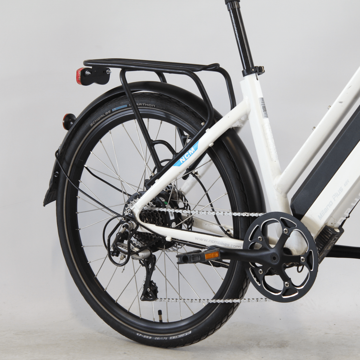 Vélo électrique reconditionné Milano White Plus blanc | LOEWI