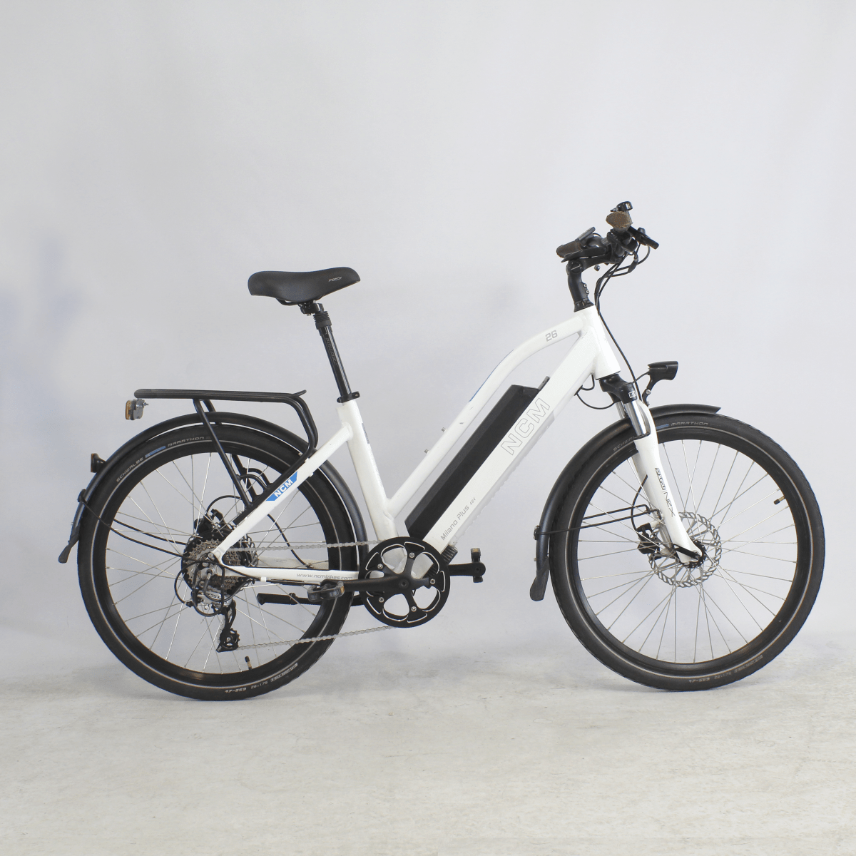 Vélo électrique reconditionné Milano White Plus blanc | LOEWI