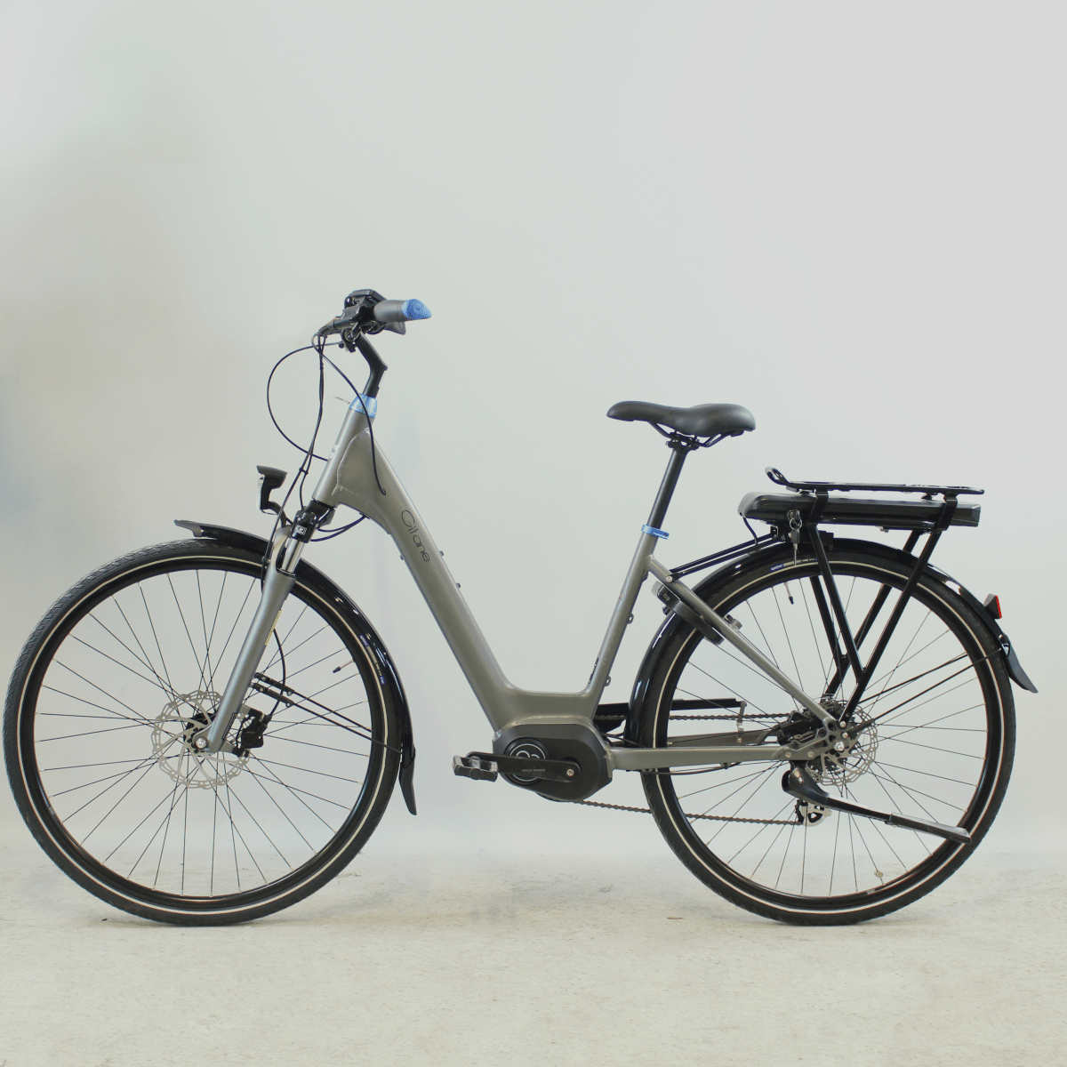 Vélo électrique reconditionné Organ'E bike gris | LOEWI