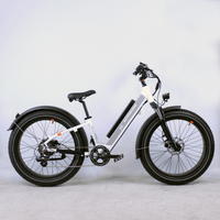 Vélo électrique Rad Power Bikes RadRhino 6 Plus Step-Thru blanc