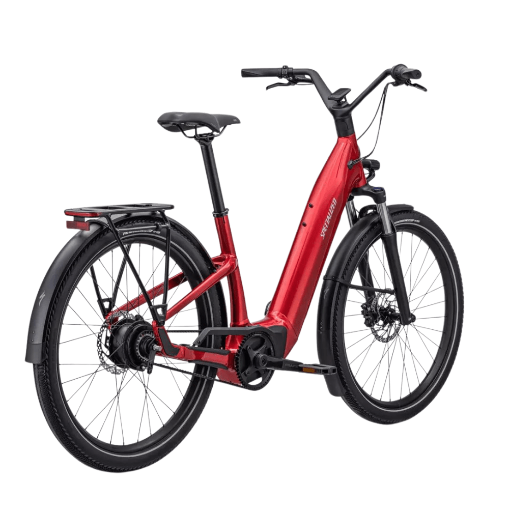 Vélo électrique Turbo Como 3.0 IGH rouge (taille L et courroie) | LOEWI