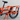 Vélo longtail électrique Rad Power Bikes RadWagon 4 orange