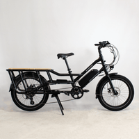 Vélo cargo Rad Power Bikes RadWagon 4 noir