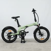 Vélo pliant électrique Eovolt Afternoon vert